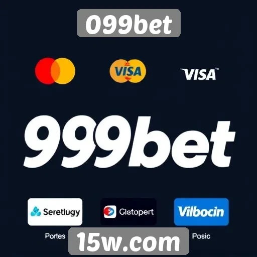 Métodos de pagamento disponíveis na 099bet